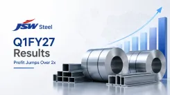 JSW Q1FY27 Results: Profit Jumps Over 2x; Higher Steel Prices Lift Earnings