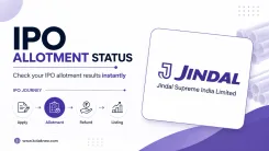 jindal supreme india ipo allotment status check online