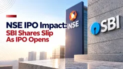 NSE IPO Impact: SBI Shares Slip As ₹22,569 Crore Issue Opens; Bank To Sell NSE Stake Worth ₹2,851 Crore