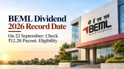 BEML Dividend 2026 Record Date On 22 September: Check Amount Per Share, Eligibility