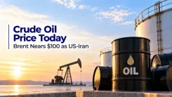 crude oil price today brent nears 100 us iran tensions supply concerns