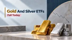 Gold And Silver ETFs Fall Today As Silver Funds Decline Up To 3% And Gold ETFs Slip 