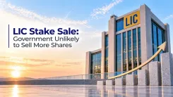 lic stake sale government unlikely to sell more shares 10 percent public float target