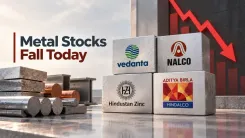 Metal Stocks Fall Today As Vedanta NALCO Hindustan Zinc And Hindalco Drag Nifty Metal Lower