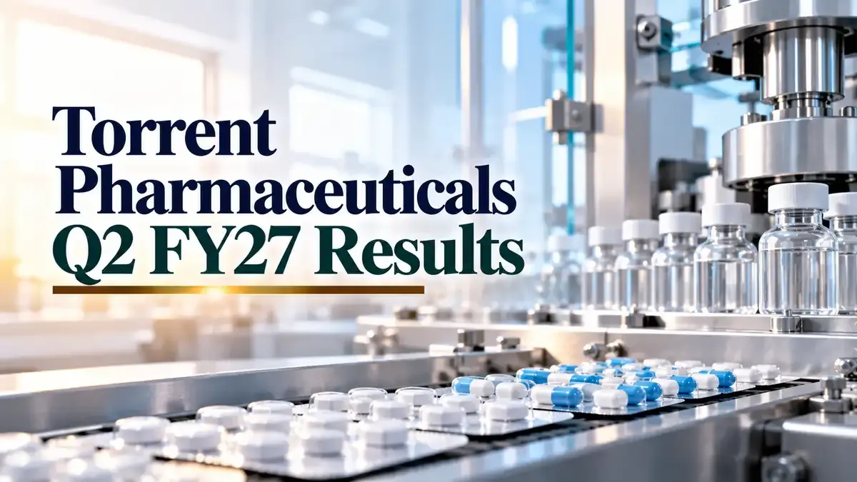 torrent pharma q2 fy 27 results share price in focus Torrent Pharmaceuticals Q2 FY27 Results: Revenue Rises 51% To ₹4,979 Crore, While Net Profit Falls 10%