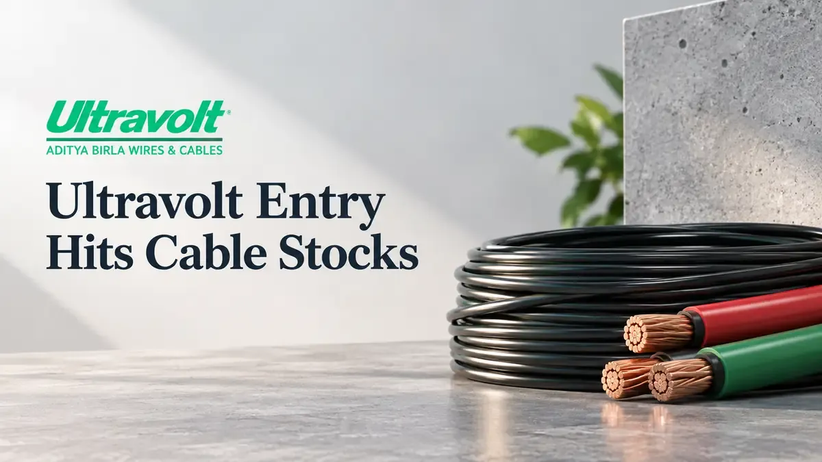 ultravolt entry puts wires cables stocks under pressure Ultravolt Entry Puts India Wires And Cables Stocks Under Pressure