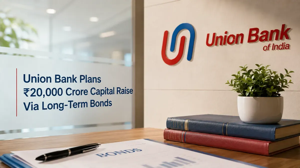 Union Bank Plans ₹20,000 Crore Capital Raise Via Long-Term Bonds 