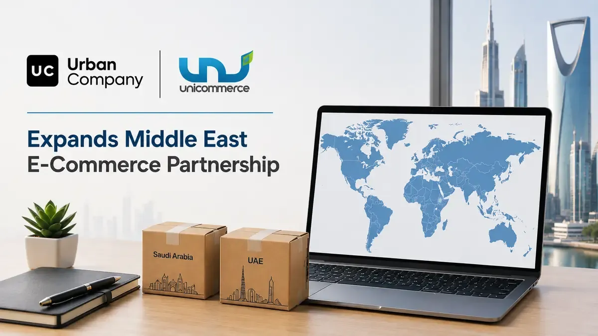 urban company unicommerce partnership saudi arabia uae Urban Company Takes Unicommerce Partnership
