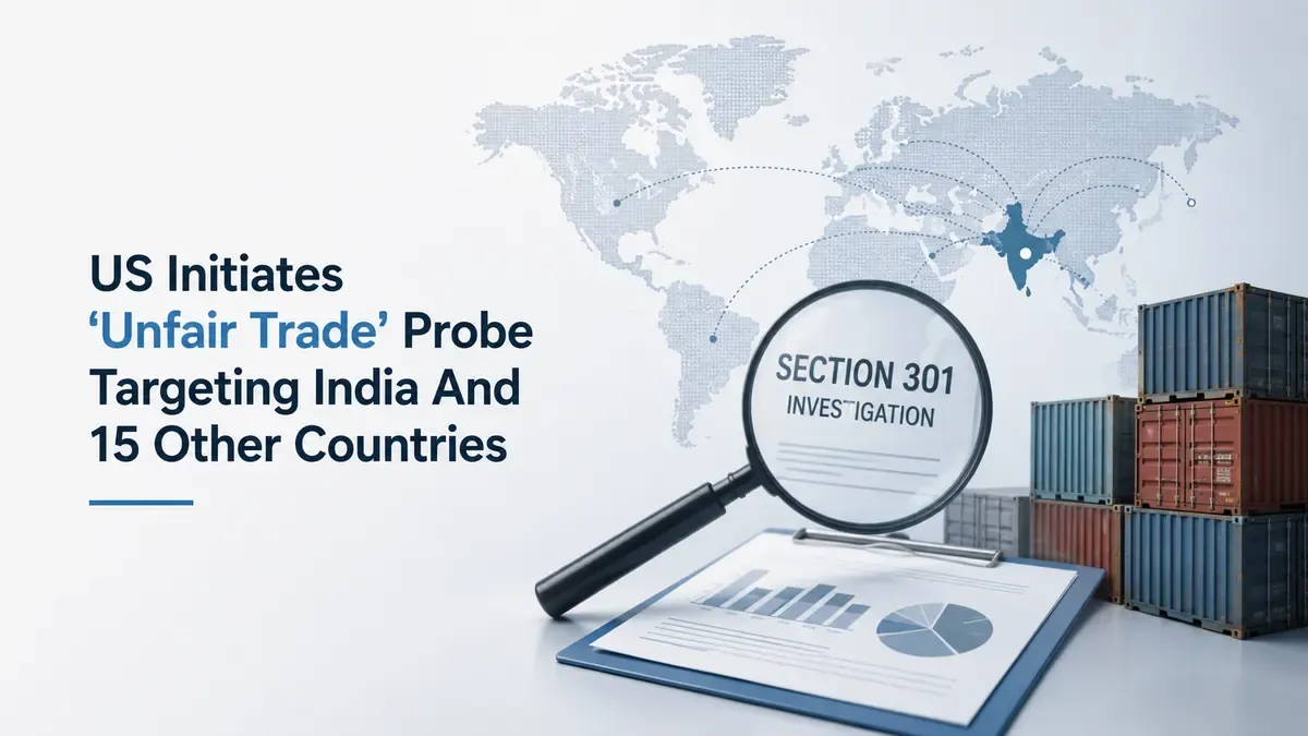 US Initiates ‘Unfair Trade’ Probe Targeting India And 15 Other Countries