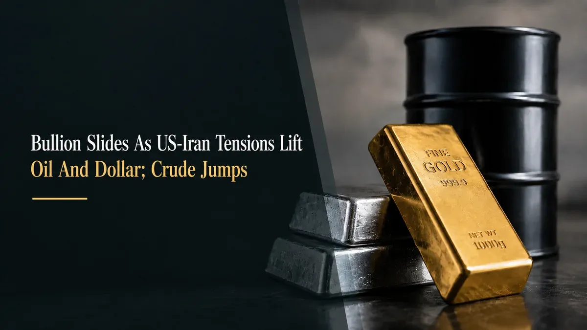 gold price today silver price today oil price today kotak neo commodity watch 13 july 2026 Gold and Silver Price Today: Bullion Slides as US-Iran Tensions Lift