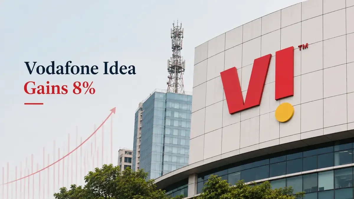 Vodafone Idea Gains 8% As SBI Loan Deal Reportedly