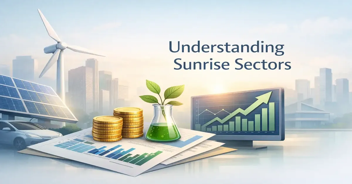 What Are Sunrise Sectors? Meaning, Examples, And Investment Potential What Are Sunrise Sectors? Meaning, Examples, And Investment Potential