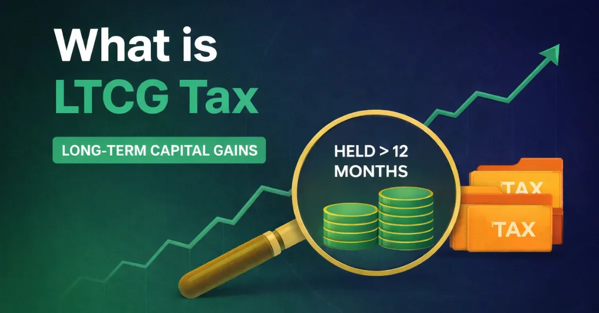 What Is LTCG Tax? Rates, Exemption, Calculation & Examples