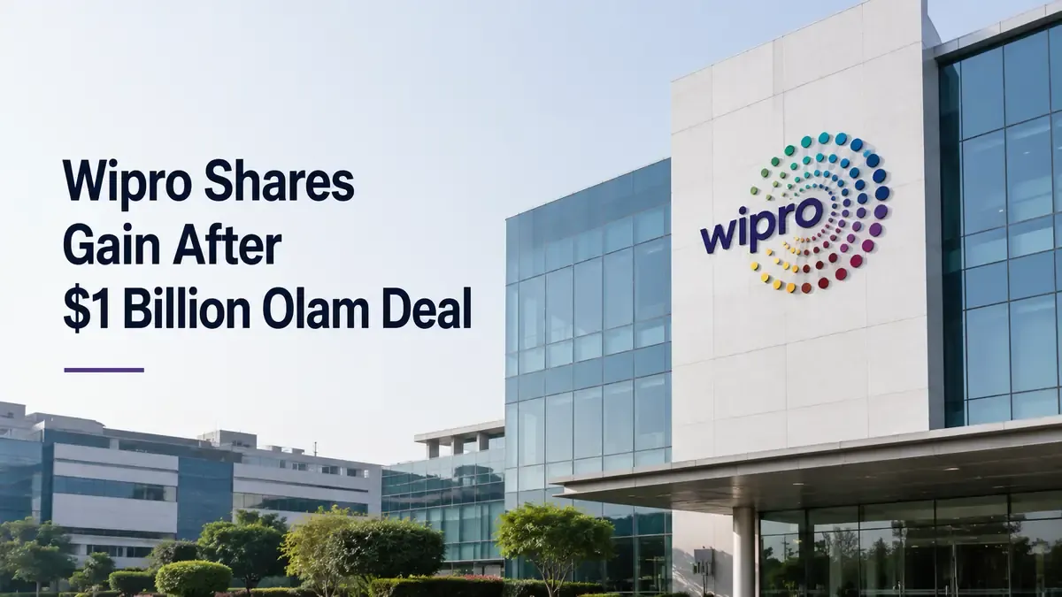 Wipro Shares Gain After $1 Billion Olam Deal 