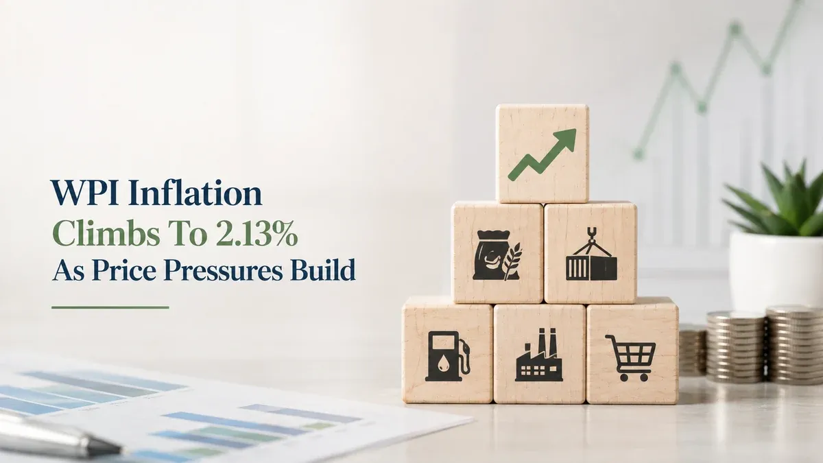 WPI Inflation Climbs To 2.13% As Price Pressures Build