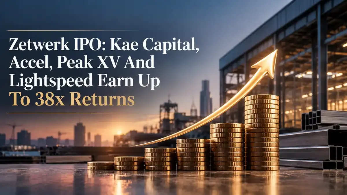 zetwerk ipo early investors earn 38x returns Zetwerk IPO: Kae Capital, Accel, Peak XV And Lightspeed Earn Up To 38x Returns As Shares Make Market Debut